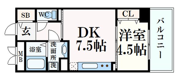 元町駅 徒歩5分 3階の物件間取画像